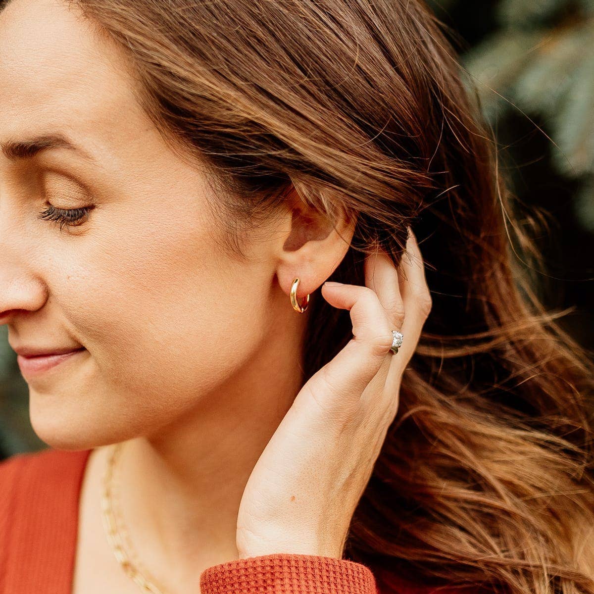 everyday hoop earrings