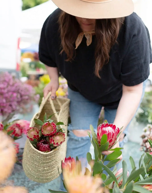 French shopping basket