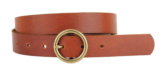 circle buckle belt
