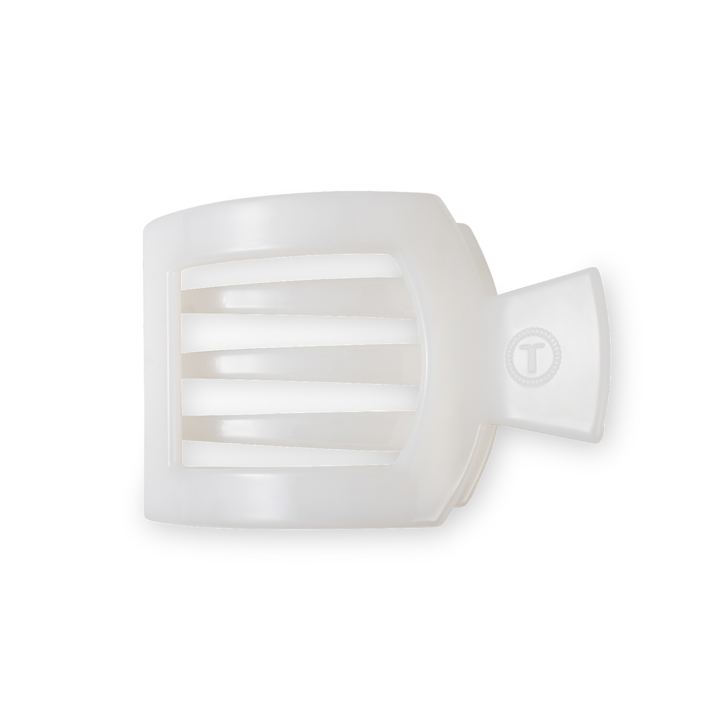 coconut white square flat claw