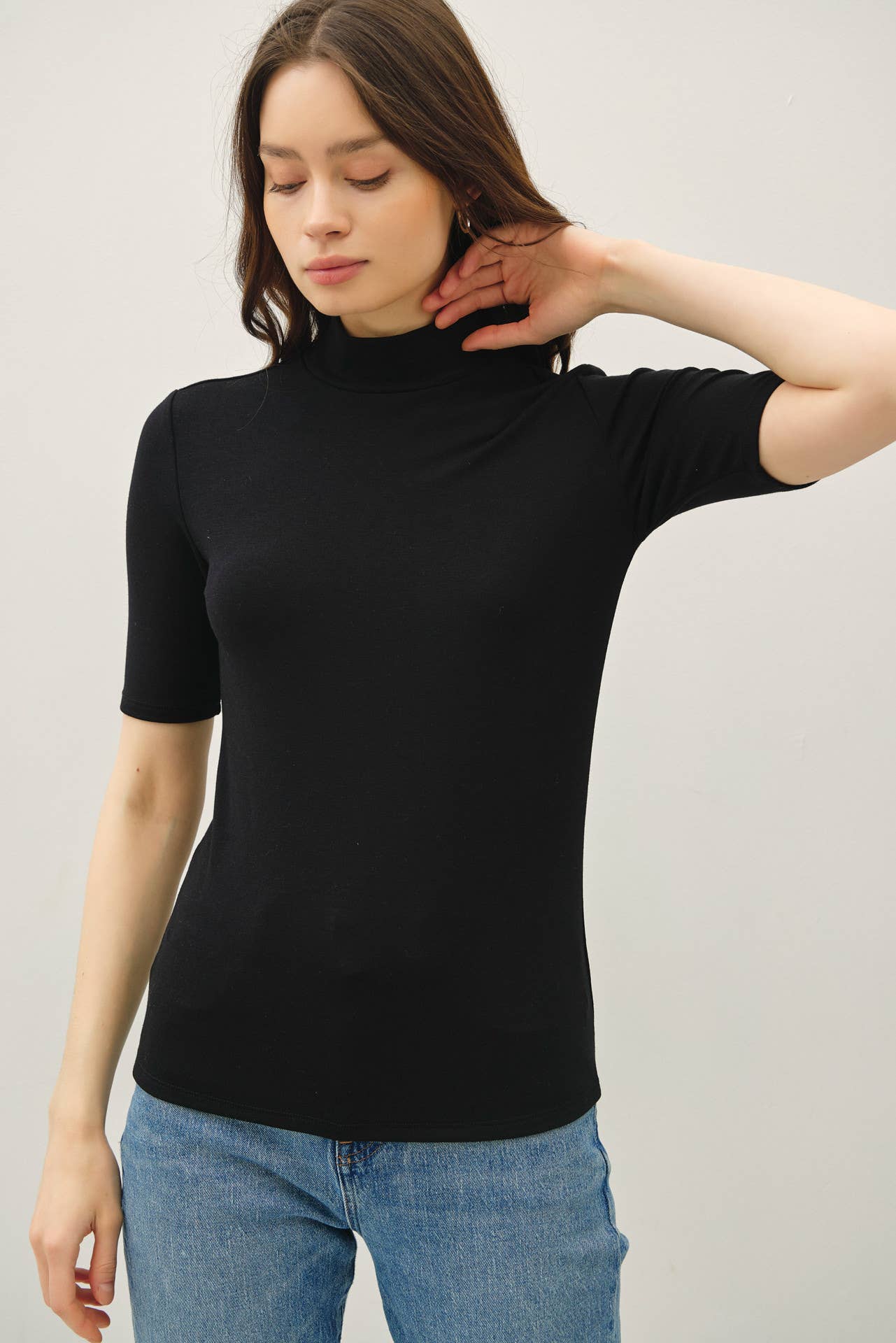 mockneck top