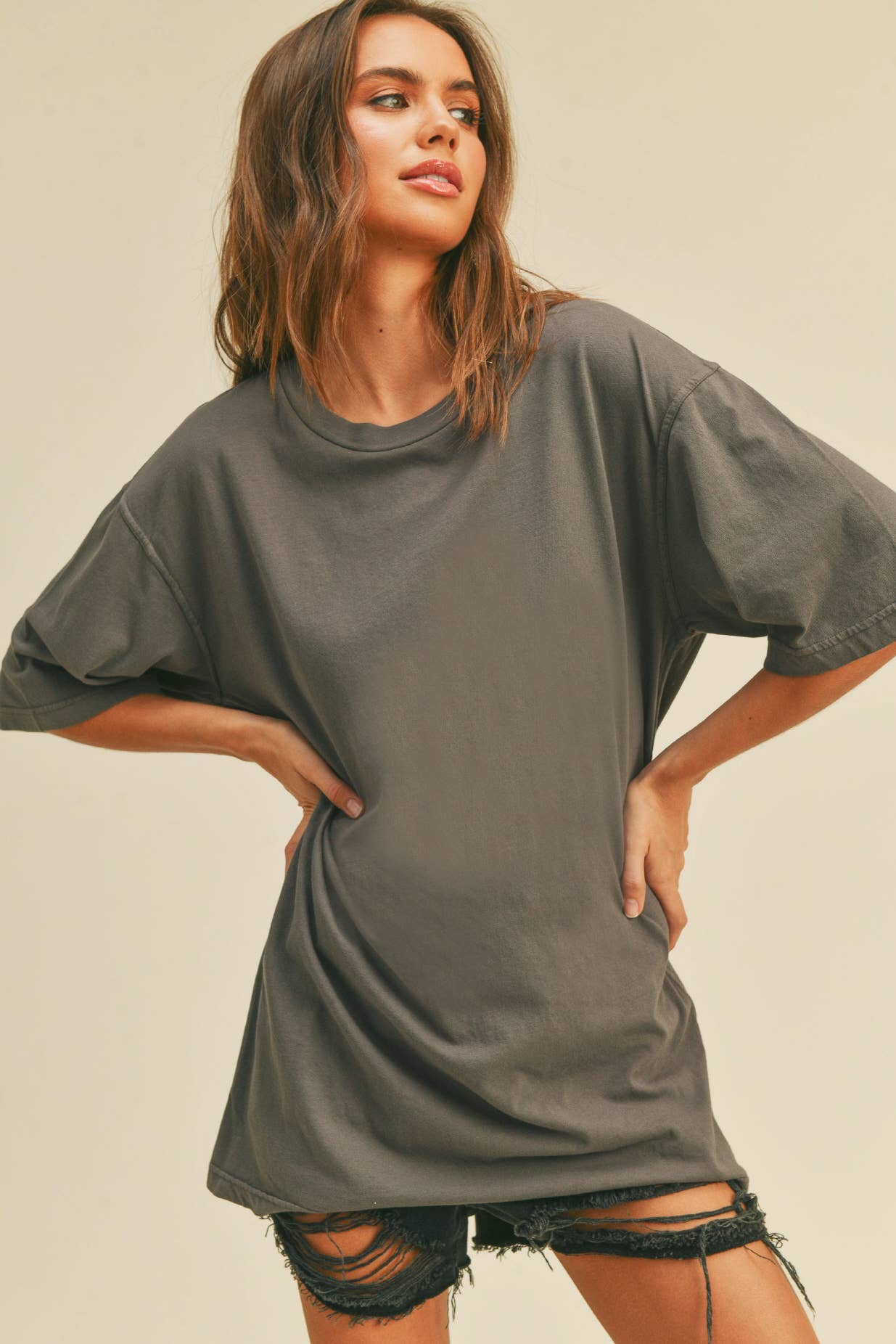 Honestee - Blank Oversized T-Shirt