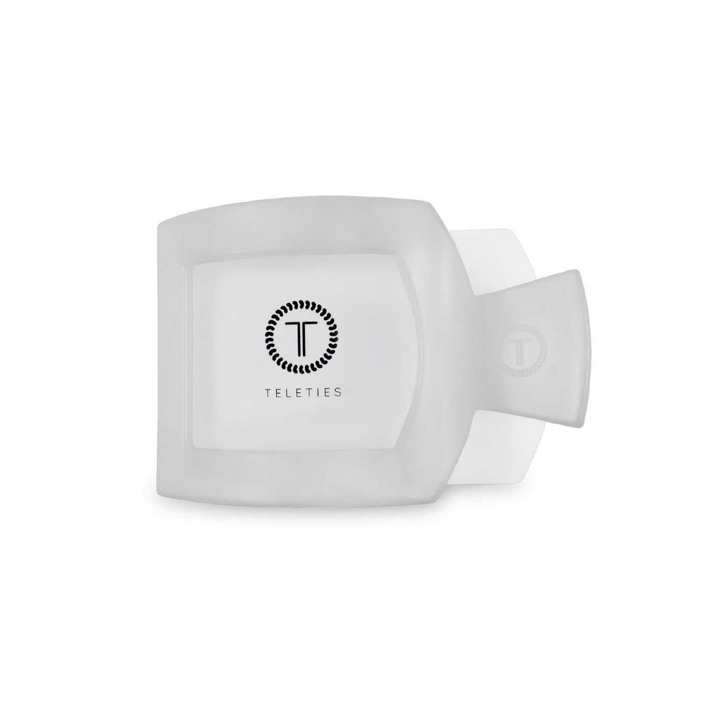 coconut white square flat claw