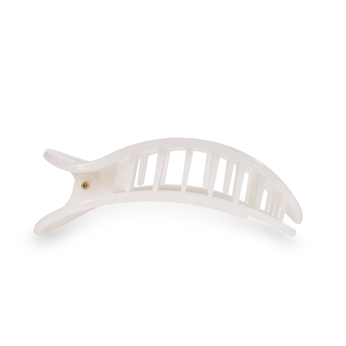 coconut white round flat claw