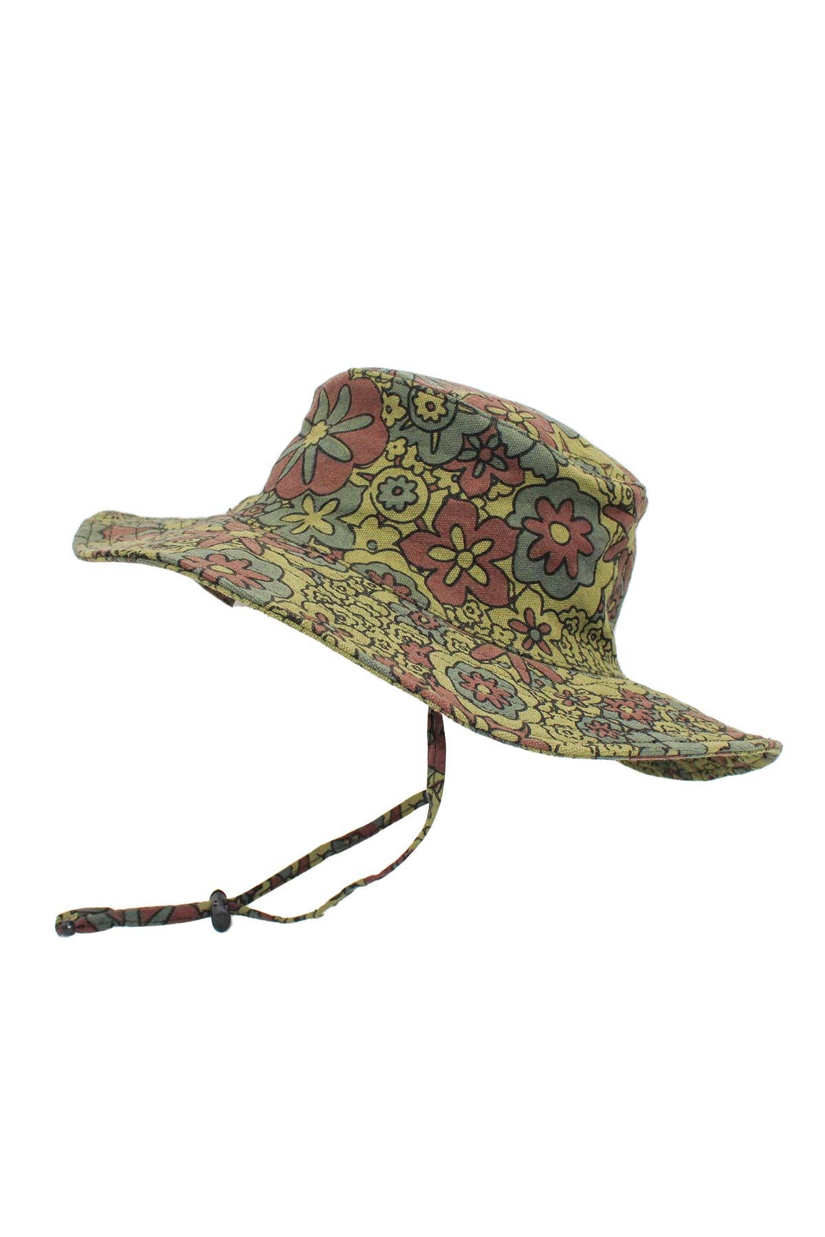 flower power boonie hat