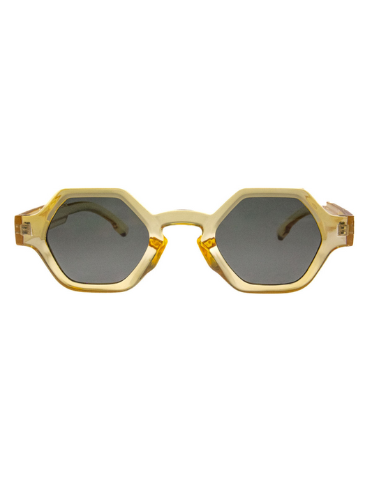 Retro Geometric Sunglasses Unisex.  UV400 lens technology and impact-resistant lenses. AJ Morgan