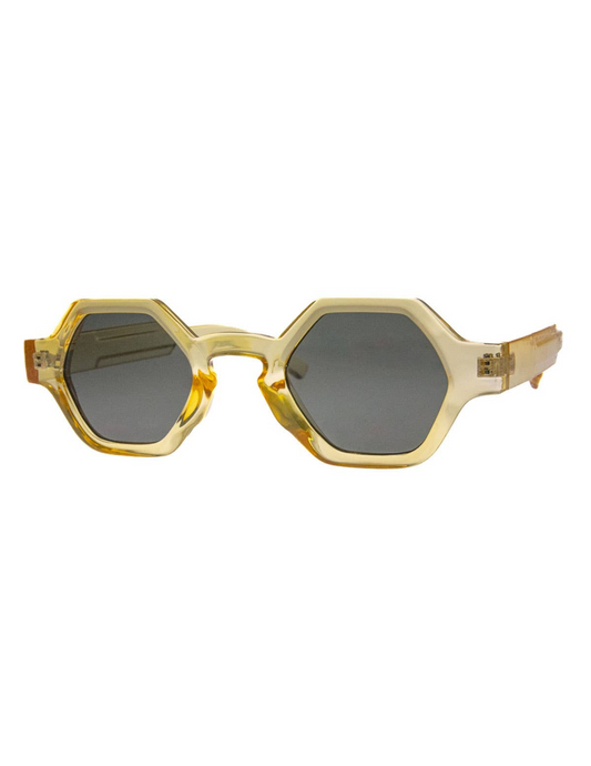 Retro Geometric Sunglasses Unisex.  UV400 lens technology and impact-resistant lenses. AJ Morgan