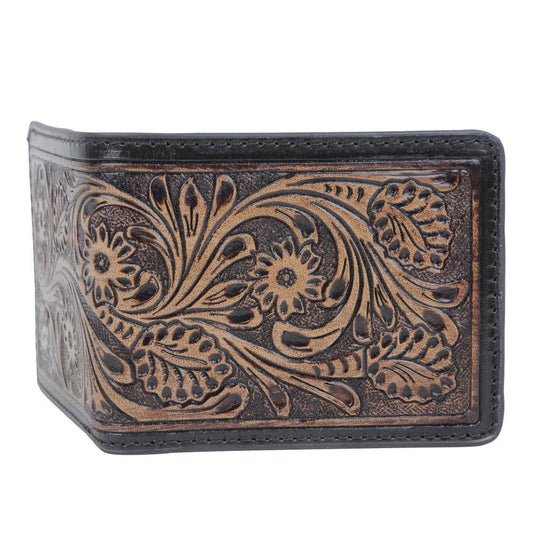 Leather Tooled Wallet