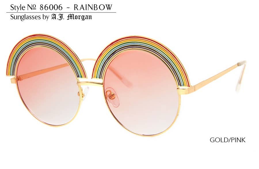 retro rainbow sunglasses