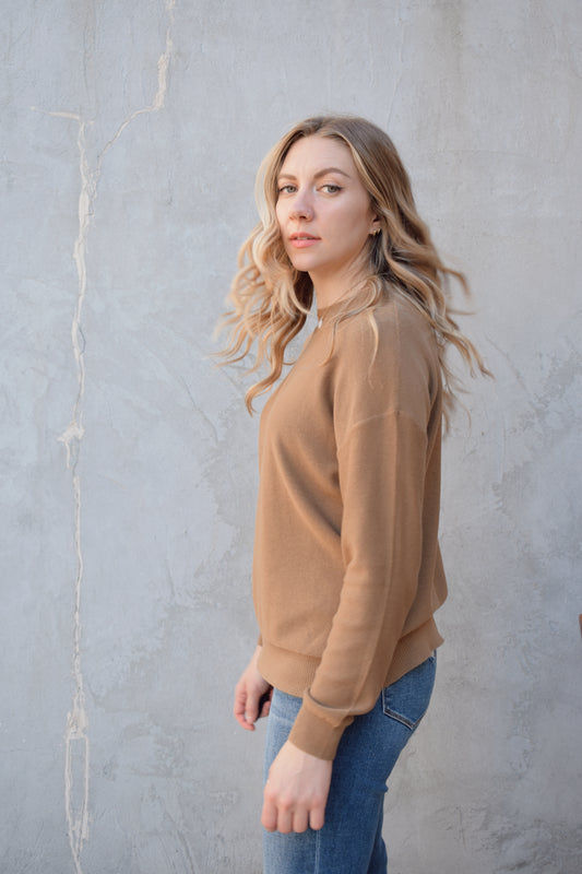 cozy coastal sweater