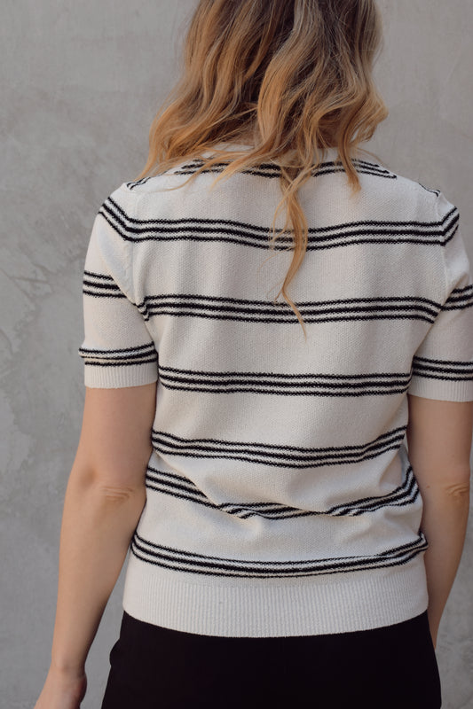 go to short sleeve sweater