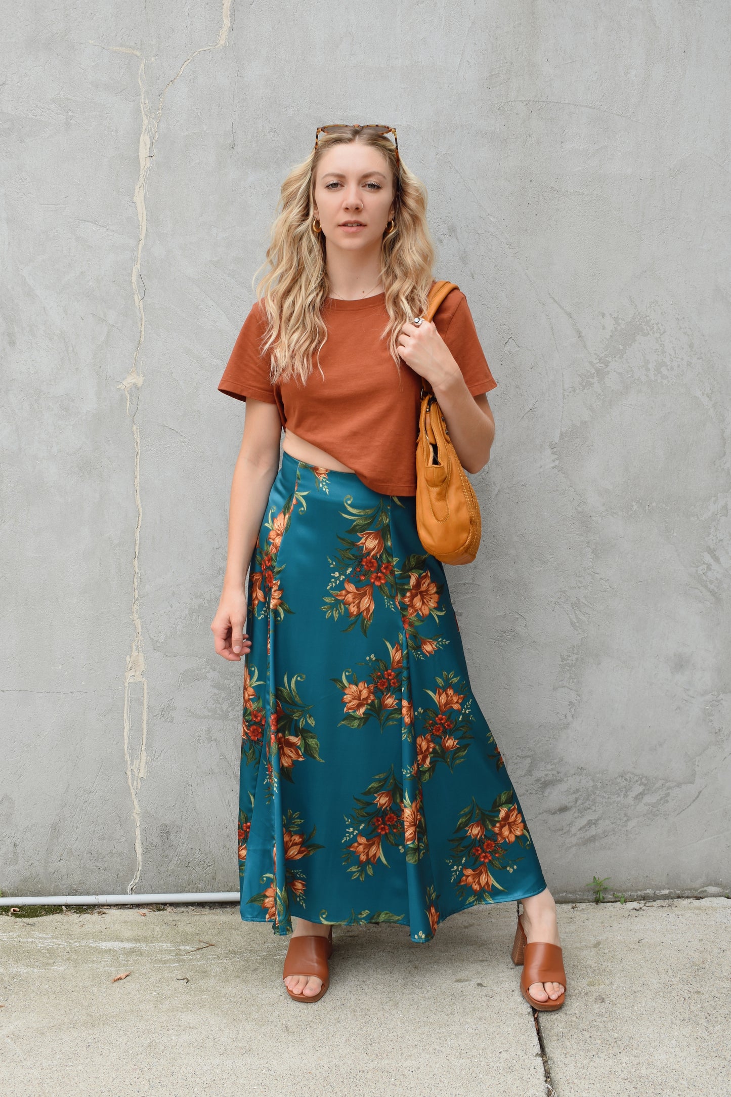 boxy cropped tee