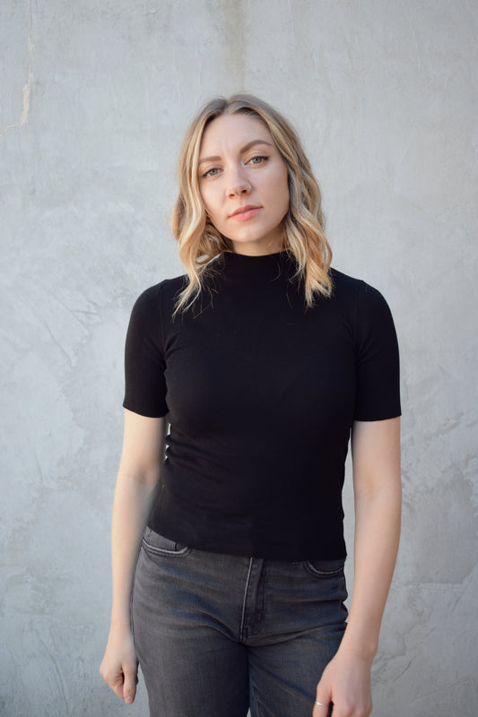 short sleeve sweater