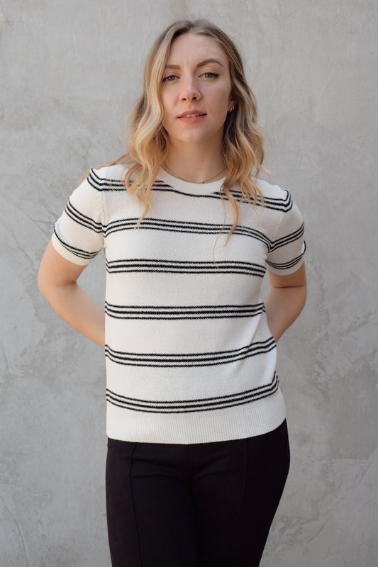 go to short sleeve sweater