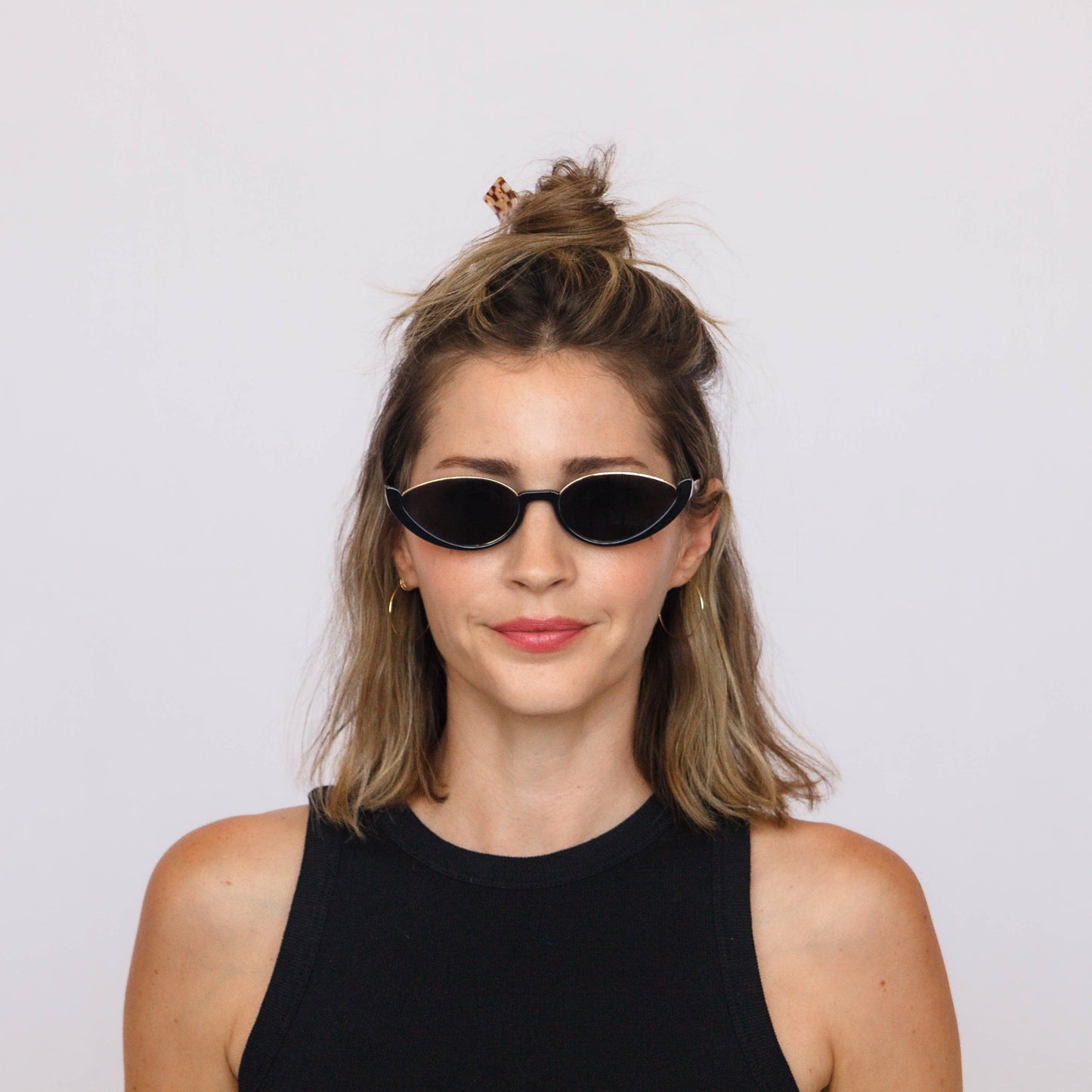 Cosmic Slim Cat-Eye Sunglasses