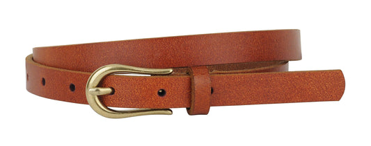 skinny leather belt