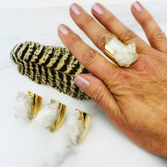 Crystal Cluster Ring