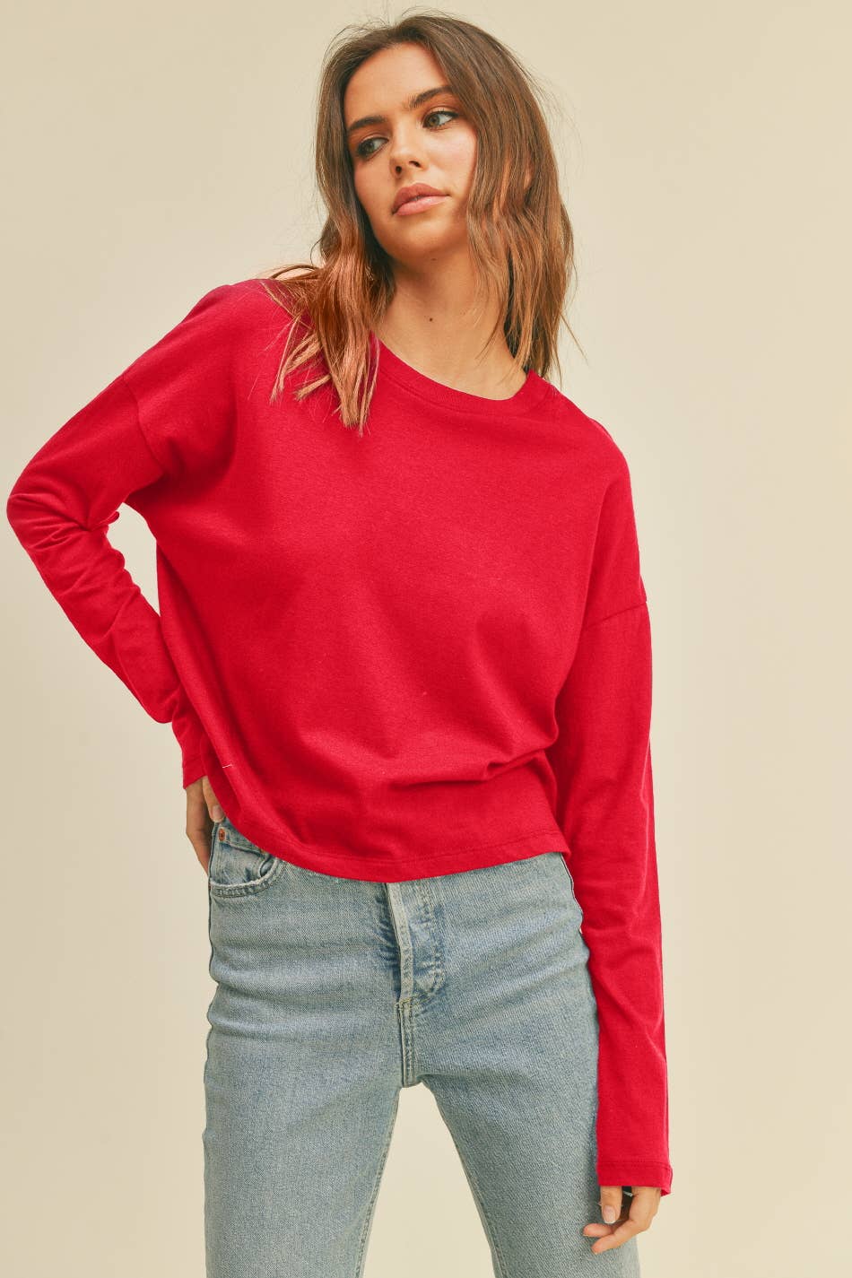 Honestee - Blank Long Sleeve T-Shirt