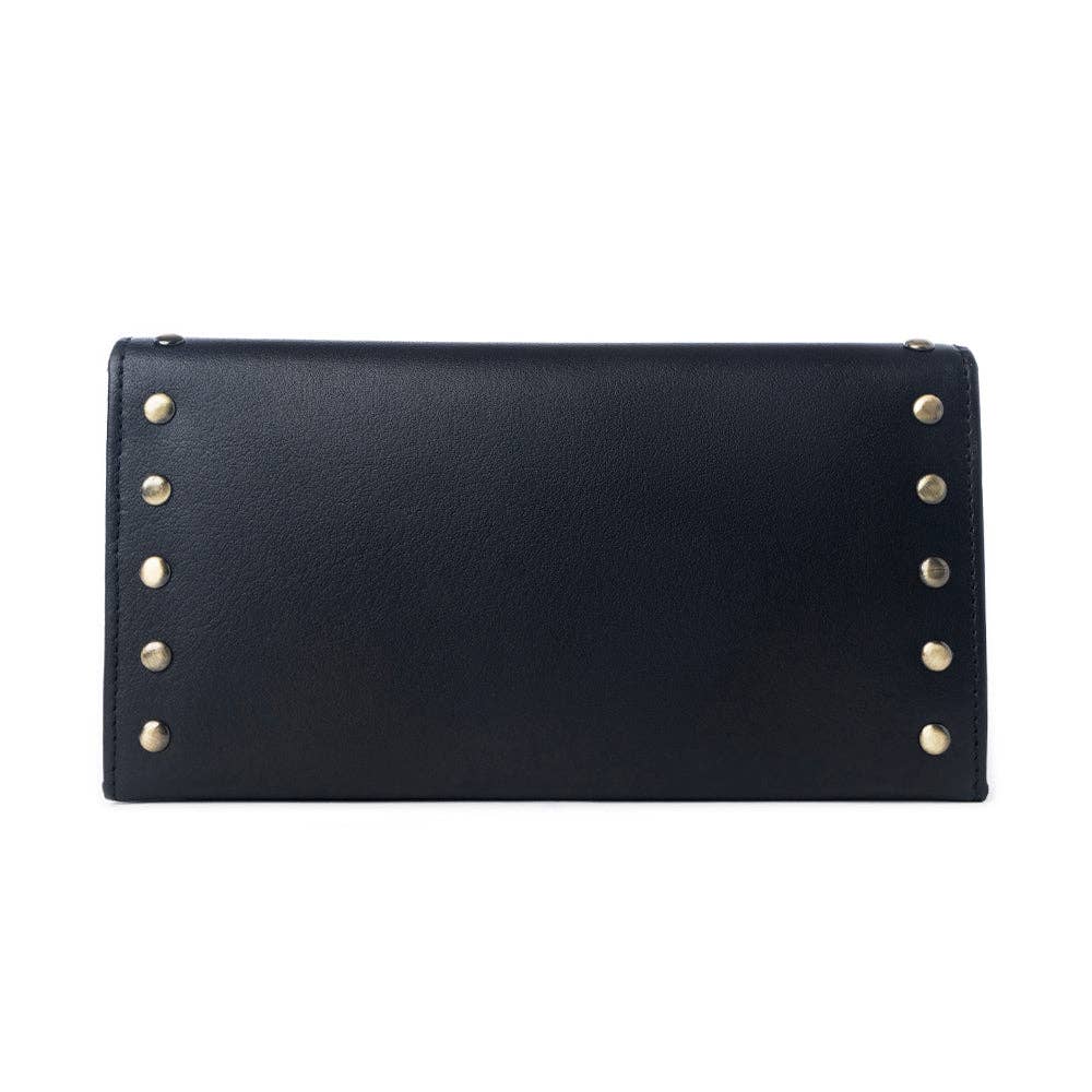 Caldera Leather Wallet with Rivets