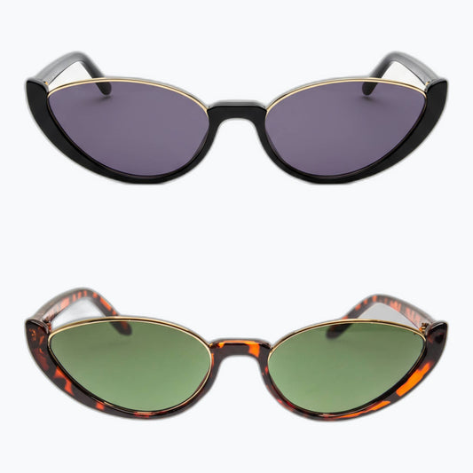 Cosmic Slim Cat-Eye Sunglasses