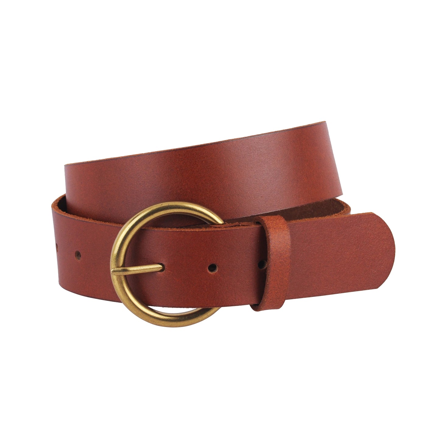 round buckle belt 1.5"