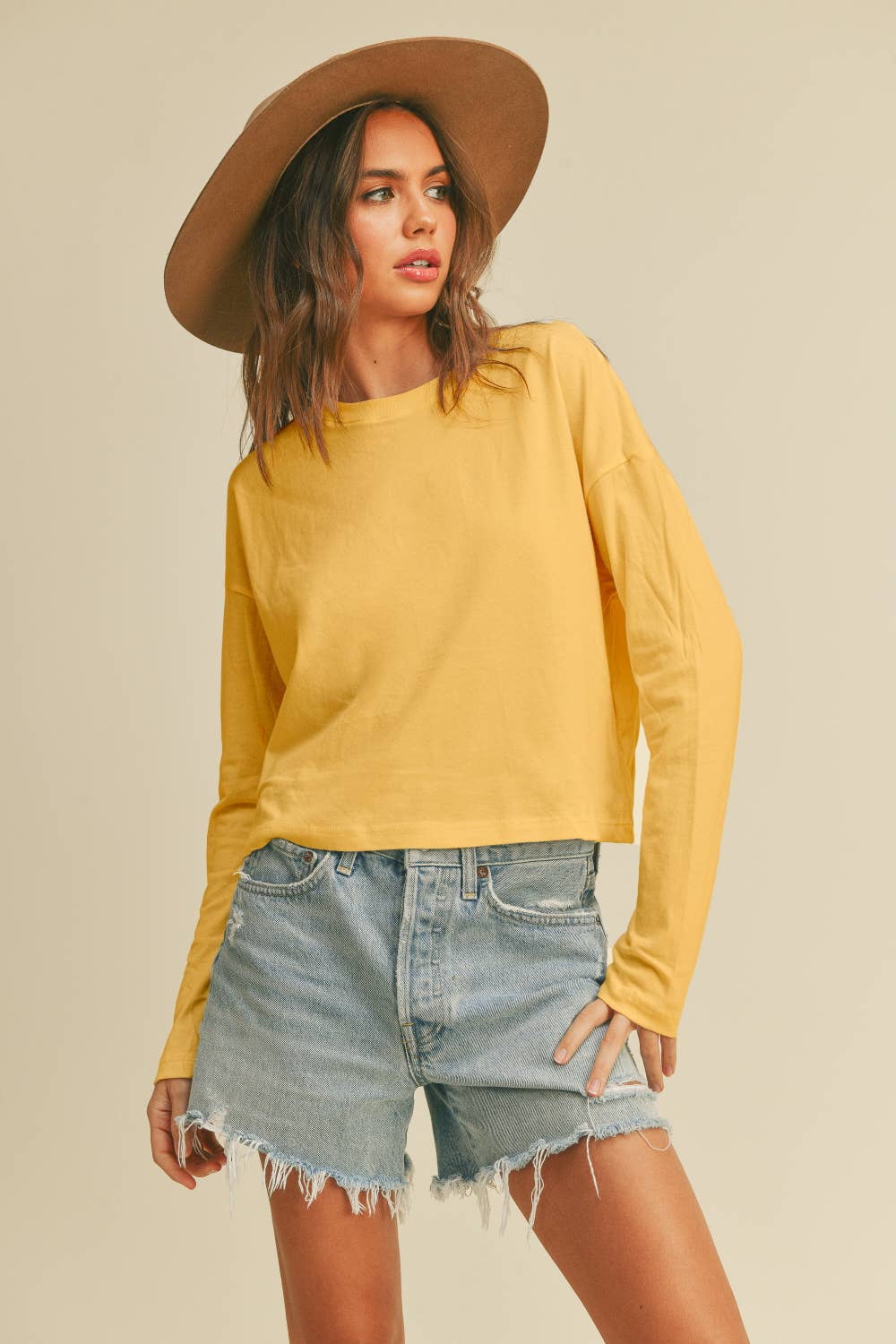 Honestee - Blank Long Sleeve T-Shirt