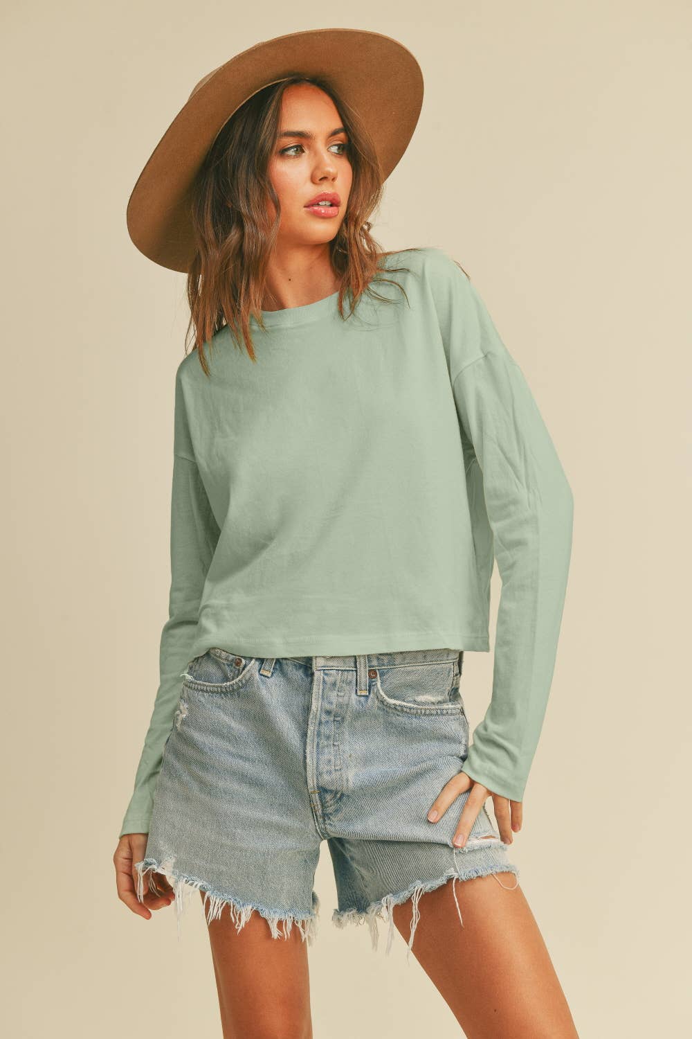 Honestee - Blank Long Sleeve T-Shirt