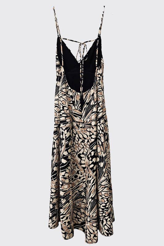 open back maxi dress