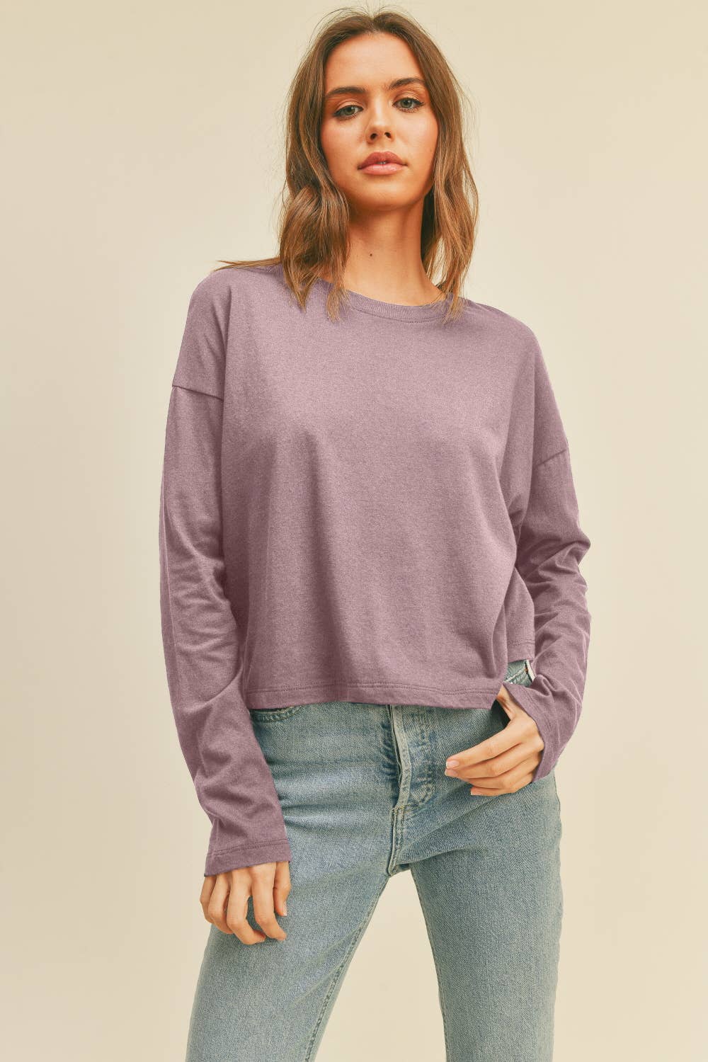 Honestee - Blank Long Sleeve T-Shirt