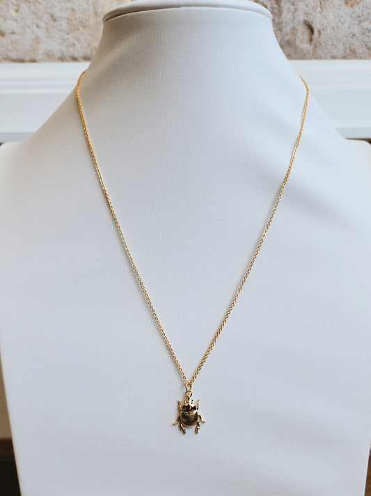 scarab necklace
