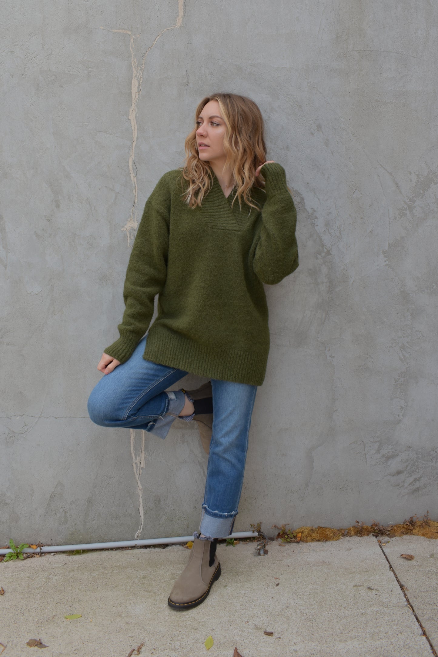 soft & slouchy sweater