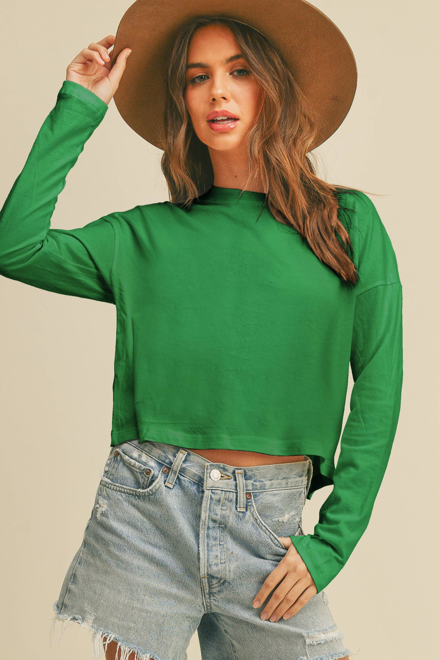 Honestee - Blank Long Sleeve T-Shirt