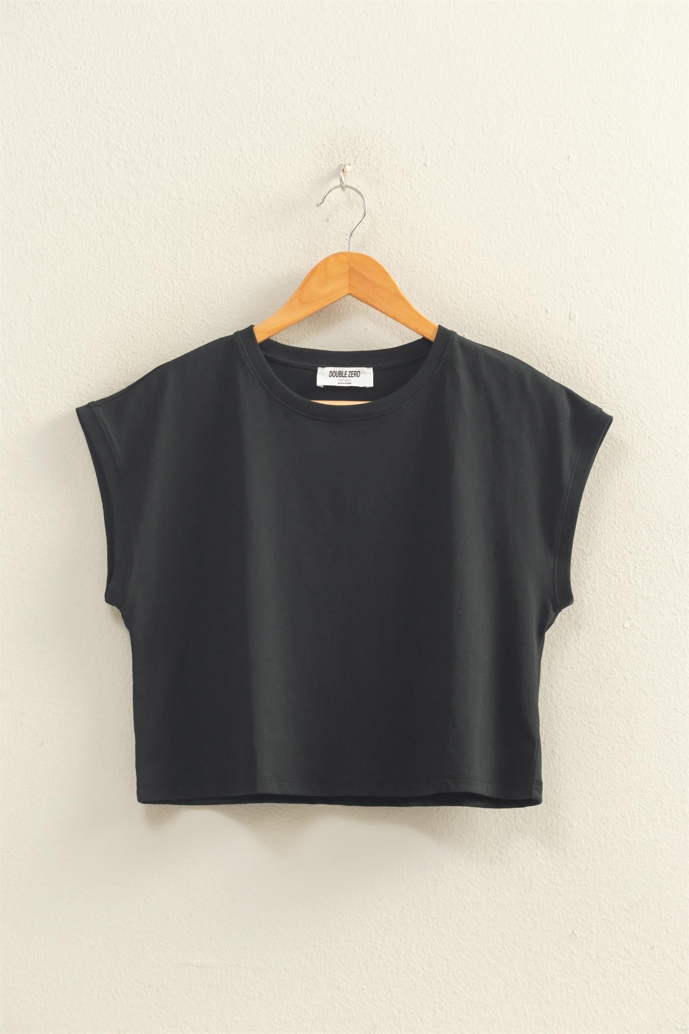 crew cropped tee