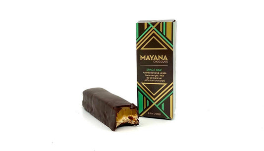 Mayana Chocolate - Mayana's Space Bar Dark Chocolate Almond