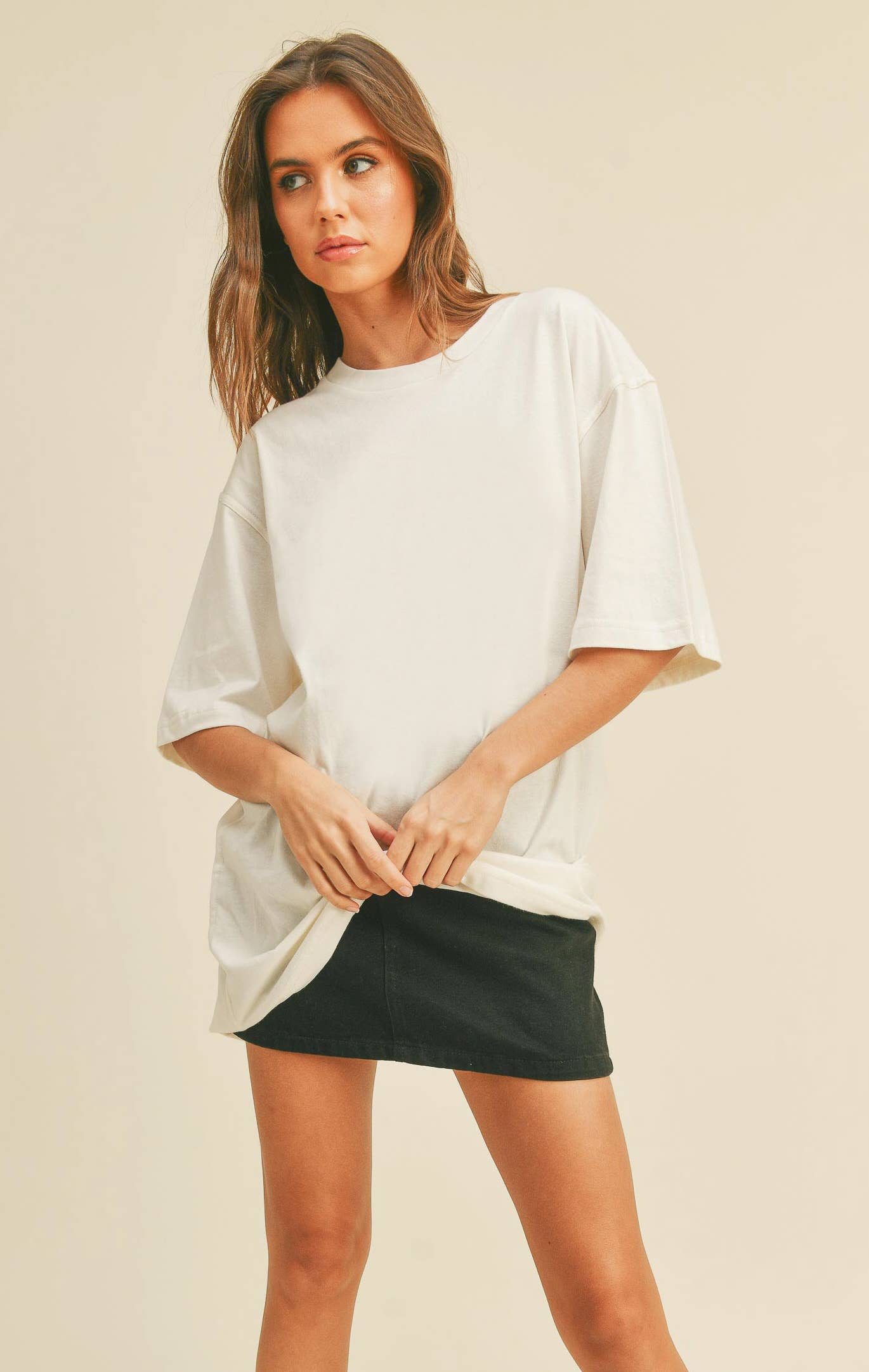 Honestee - Blank Oversized T-Shirt
