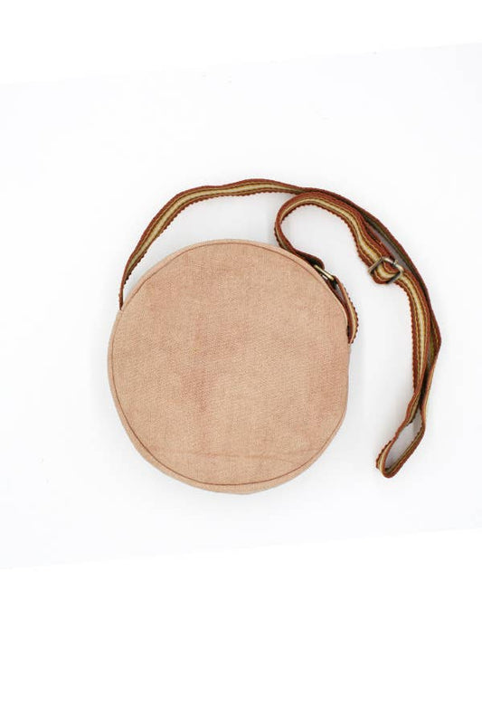 mushroom canvas crossbody