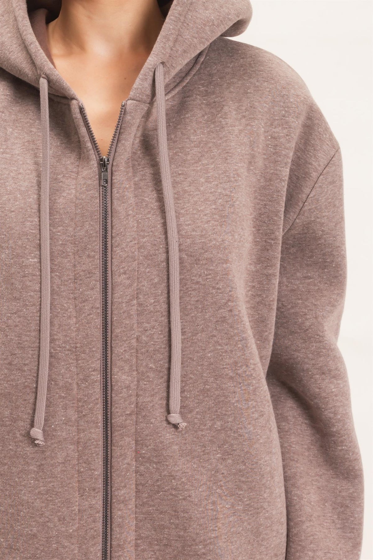longline hoodie jacket