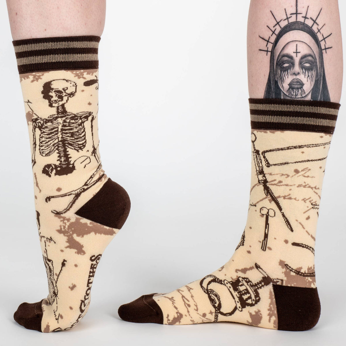 skeleton crew socks