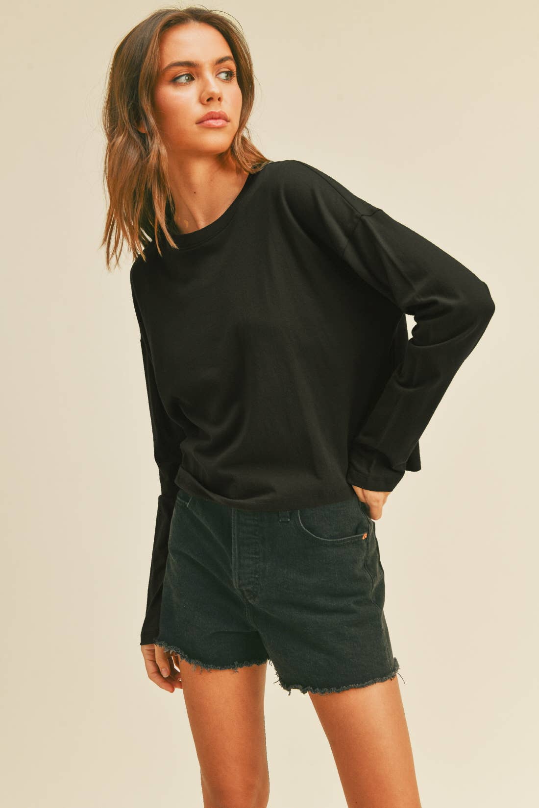 Honestee - Blank Long Sleeve T-Shirt