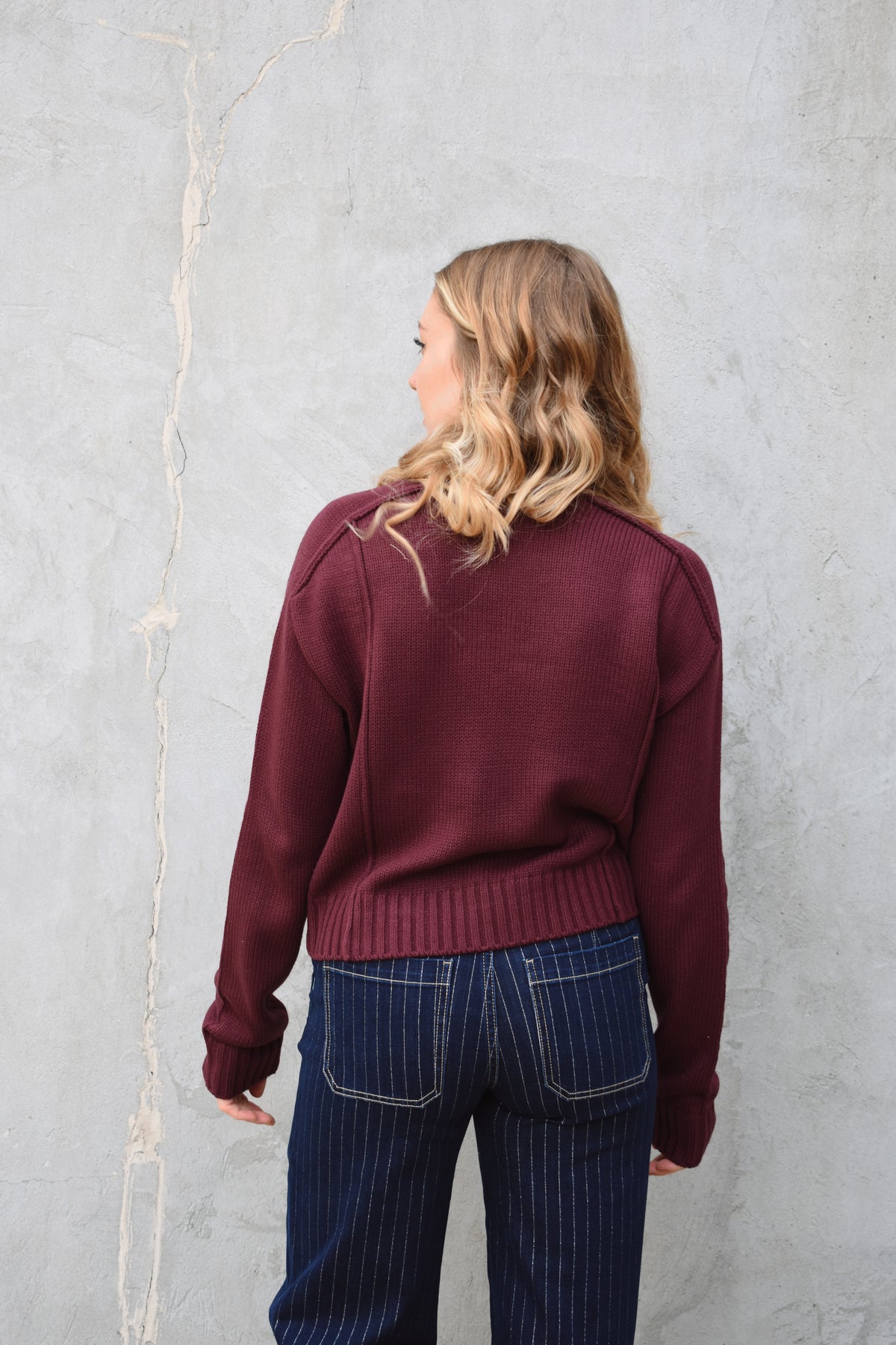 roll neck sweater
