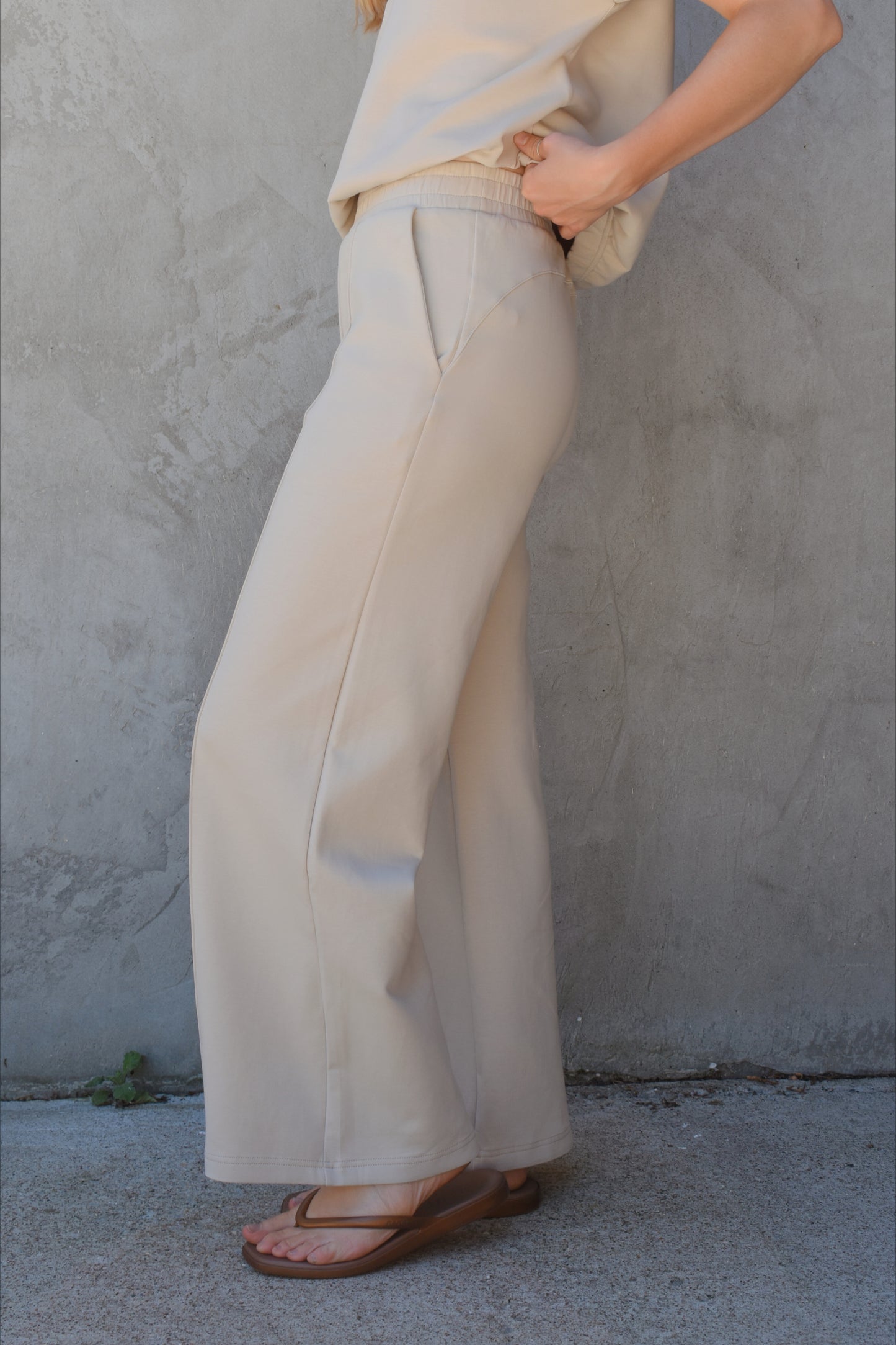 seamed lounge pants