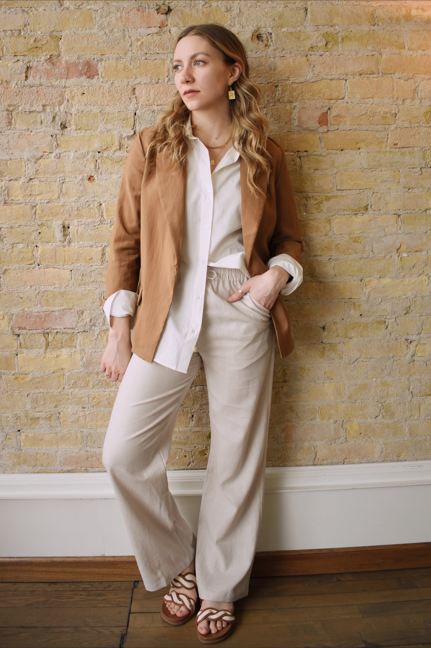 relaxed blazer