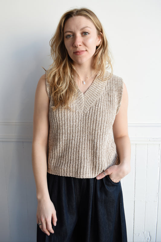 spring chenille vest