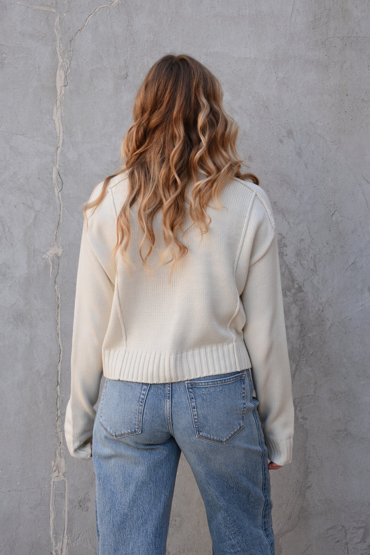 roll neck sweater