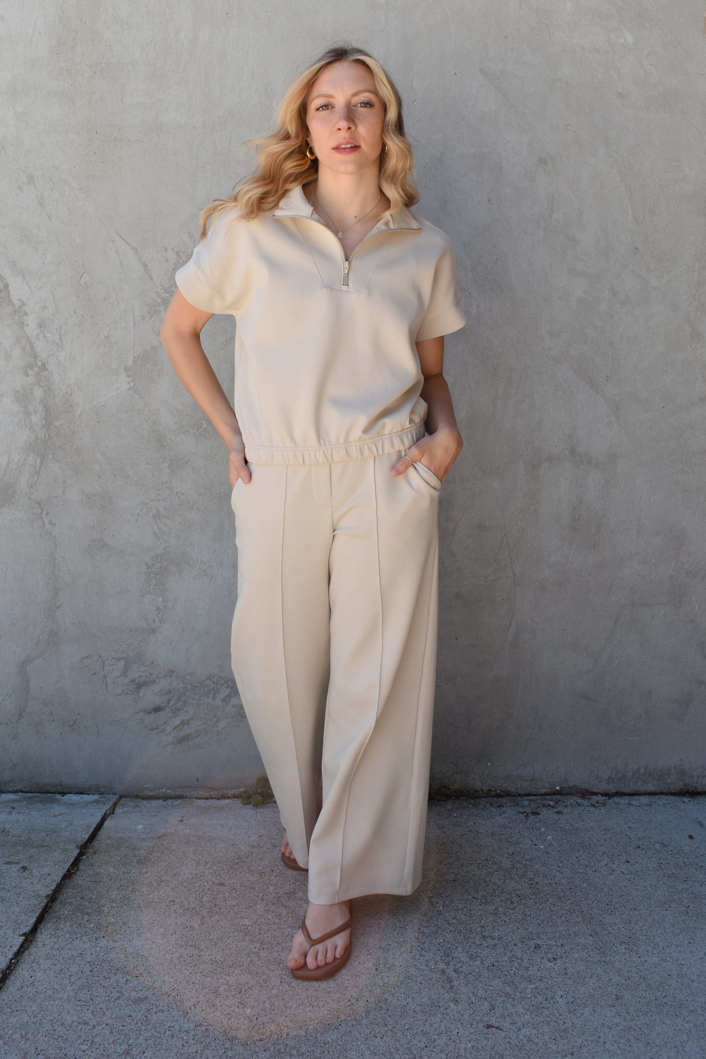 seamed lounge pants