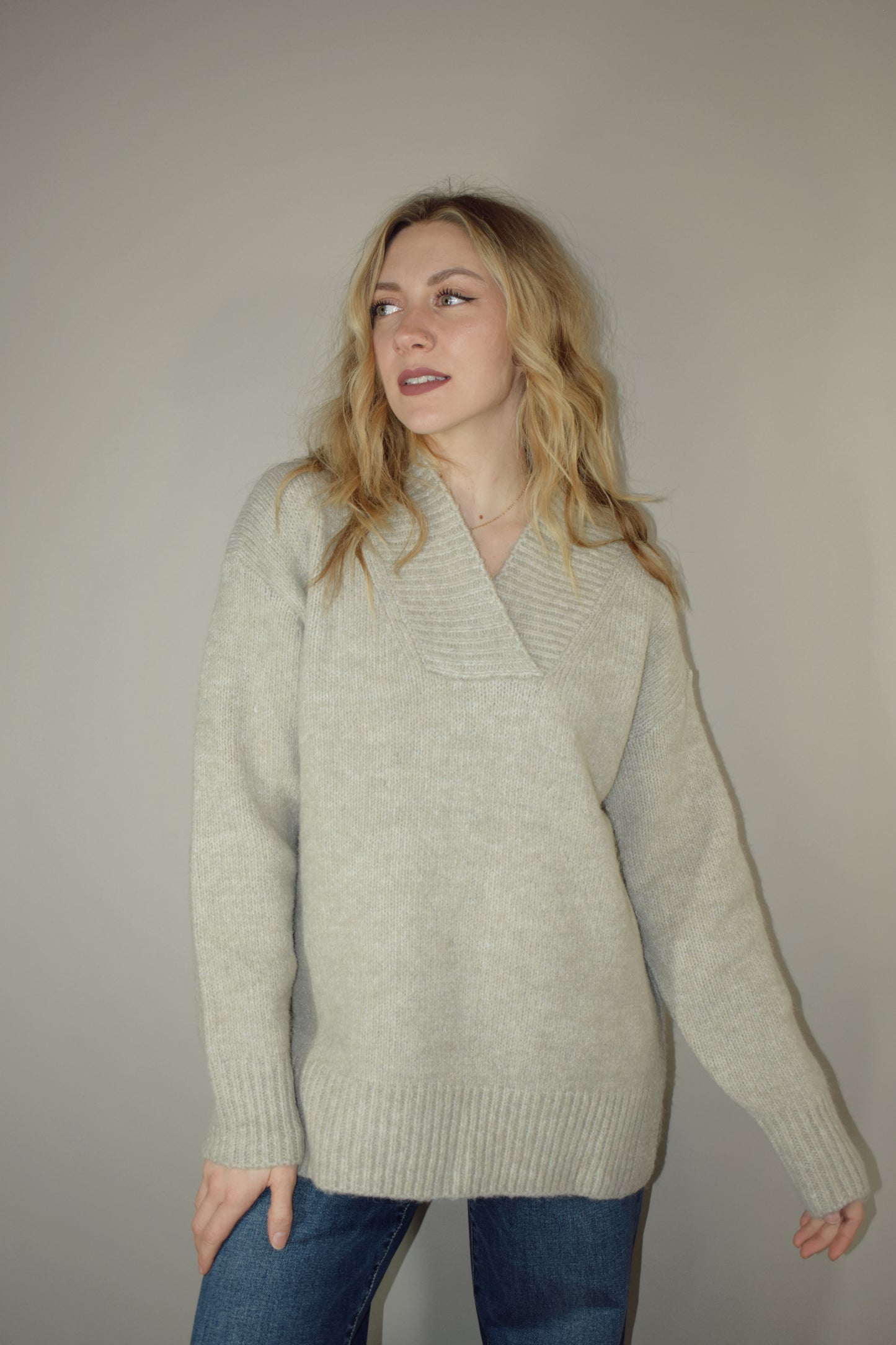 soft & slouchy sweater