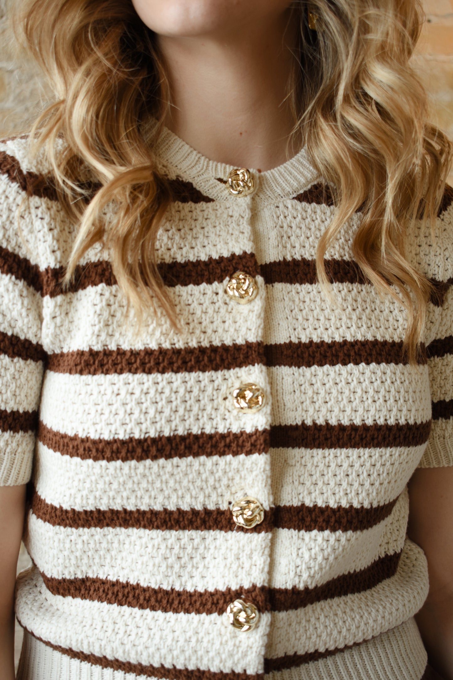 striped retro sweater