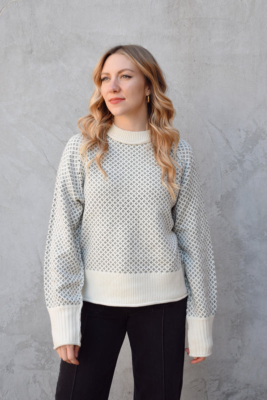 diamond sweater
