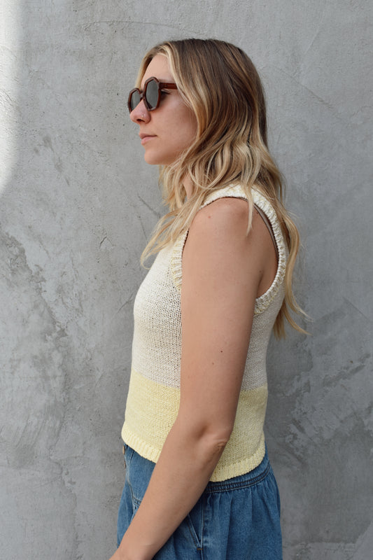 ombre sweater tank