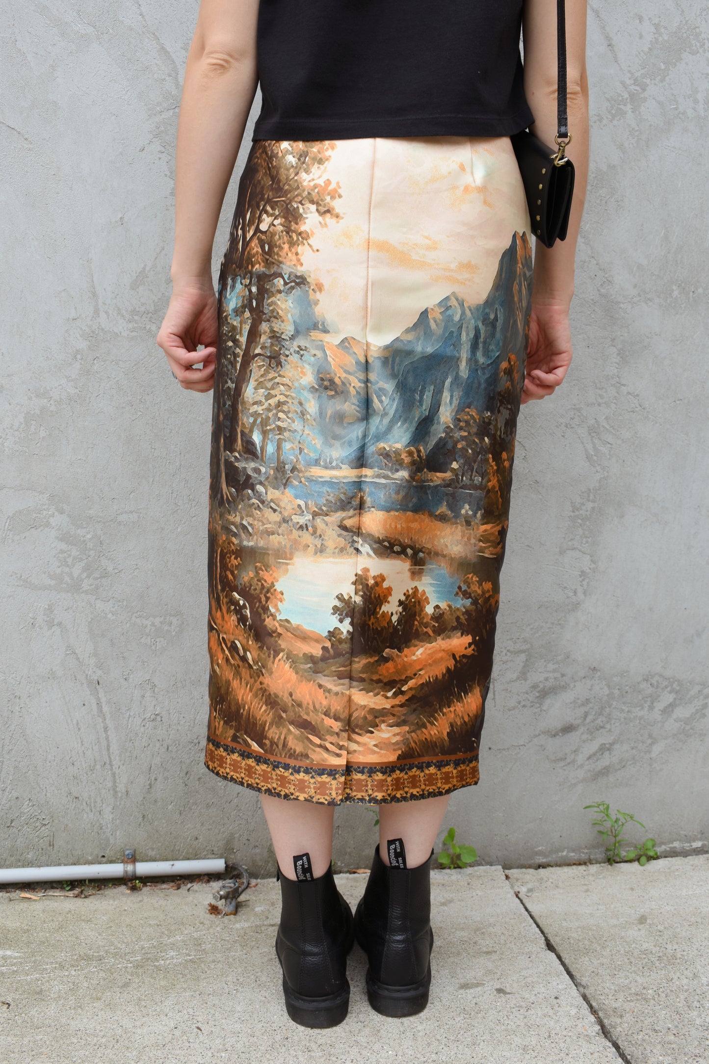 landscape pencil skirt